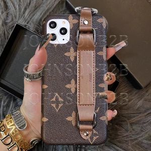 Mooie iPhone-telefoonhoesjes 15 14 Pro Max Luxe designer lederen portemonnee van hoge kwaliteit 16 15pro 14pro 13pro 12pro 13 12 11 X Xs Xr S23 S22 S21 Ultra Plus met logodoos