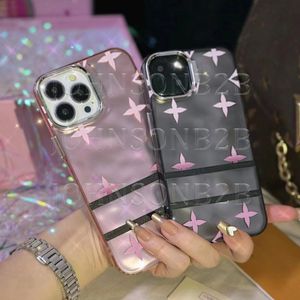 Mooie iPhone-telefoonhoesjes 15 14 Pro Max LU luxe siliconen portemonnee van hoge kwaliteit 18 17 16 15pro 14pro 13pro 13 12pro 12 11pro 11 hoesje met logo doos verpakking