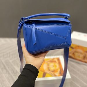 Mooie Luxe Ontwerpers Geometrie Schoudertassen Kussen Tas Crossbody Koppeling Lederen Handtassen Messenger Vrouwen Tote Handtas Portemonnee Geometrische 5A Voorraad