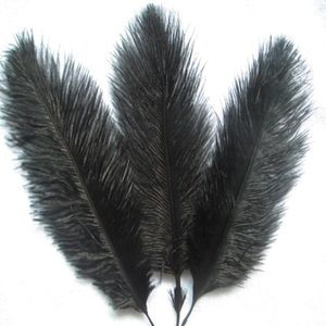 Hermosa pluma de avestruz 10 PCS Longitud de plumas de 6 a 8 pulgadas / 15 a 20 cm de boda para decorar una variedad de color opcional