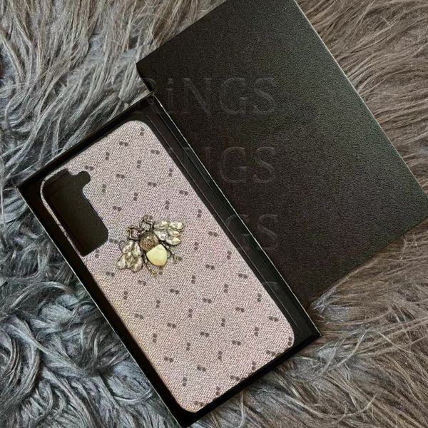 Hermosas fundas para teléfonos S21 S22 S23 S24 S25 S26 Ultra Plus Samsung Galaxy Marca de lujo Monedero textil Alta calidad S10 S 10 20 21 22 23 24 25 26 Funda con logo Caja Hombre Mujer YC