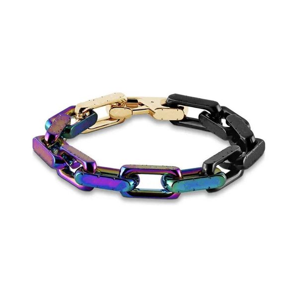 Belle Qualité Multicouche Bambou Flamme Charme Bracelet En Acier Inoxydable Chanceux Femmes Hommes Bijoux avec boîte-cadeau