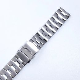 Mooie Titanium Watch Band voor Samsung Huawei Amazfit Garmin Honor Polar Metal Riem Bracelet Polshorlogebanden 22 mm Correa Accessories