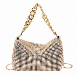 Mooie onderarm tas glitter rhineste crossbody tas schoudertas avond handtas voor maskerades feest h8bv#