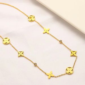 Collier trèfle de Style beau pour femmes, bijoux en acier inoxydable plaqué or et argent, cadeau