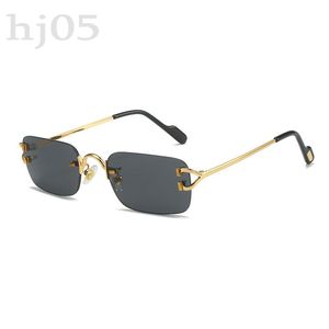 Hermosas mujeres c gafas de sol diseñador gafas de sol clásicas gafas multicolor de moda playa lentes de sol sin marco gafas de sol para hombre béisbol escalada PJ039 C23