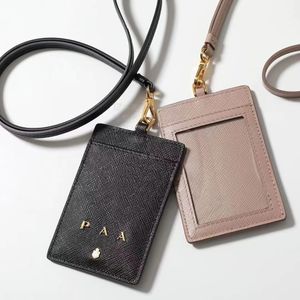 Mooie werkbus creditcardhouder hoesjes mini-portemonnee uitstekende kwaliteit crossbody siliconen ontwerper werk-ID-houder portemonneehouders met logo doos verpakking WD