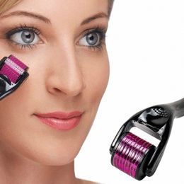Beauty Care Tool 540 Naalden Micro Needling Roller Titanium Naald Gezichtsroller Face Lift Rimpel Verwijdering Anti Haaruitval Behandeling I3tc #