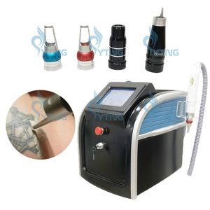 Clinique de beauté Pico Laser Portable Picoseconde Nd Yag Machine de retrait de tatouage Rajeunissement de la peau Enlèvement de pigment Équipement de retrait de taches