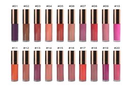 Beauty Cosmetics Matte Lipgloss Private Makeup Lip Gloss Lipsticks personalizados sin logotipo de 30 colores Velvet Liquid LipGlos5548495