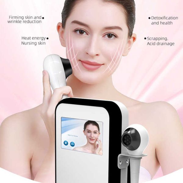 Équipement de beauté, Massage du visage focalisé 5Mhz, Machine de Thermolift pour éclaircissement du visage sous vide RF, abdomen