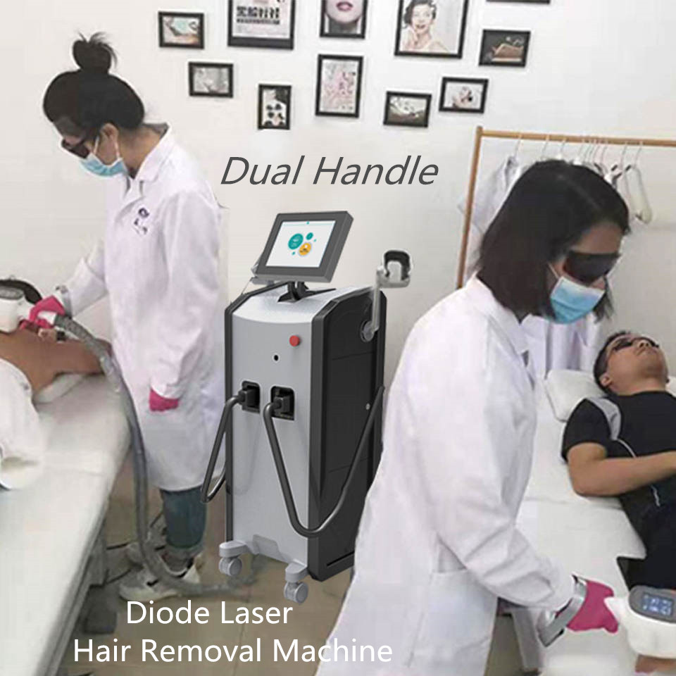 808nm Diode Laser Face Body Hair Removal High Power Machine Skin Rejuvenation Big Spot Fast Hair-removal For All Skin Colors 20millions Shots OEM LOGO