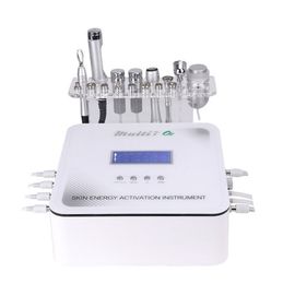 Schoonheidsapparatuur draagbare gezichtsmicrocurrent RF ijs diamant dermabrasie anti-aging microdermabrasie schoonheid electroporatie mesotherapie machine