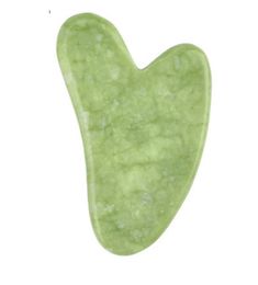 Belleza facial gua sha relajación natural jade piedra verde jade jade herramienta de masas de guasha herramientas de masaje9997637