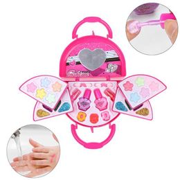 Beauty Fashion Childrens Makeup Set Little Girl Mirls Make -up speelgoedset Meisje Wasbaar Non Toxic Childrens Makeup Toy WX5.2185963