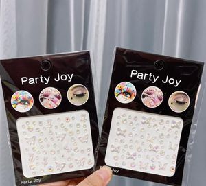 Belleza Moda Cara Ojo Etiqueta Cuerpo Gemas Joyas Diamantes de imitación Cristal autoadhesivo Maquillaje Diamantes para accesorios de festivales y decoraciones de uñas