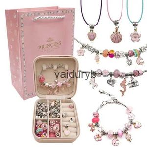 Belleza Moda Chica Belleza juguetes de moda Princesa Vestir juguetes Joyería para niños para niñas Niños pequeños Juegos de imaginación Vestir Favor de fiesta 66 piezas / setvaiduryb