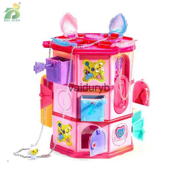 Belleza Moda Chica Música Maquillaje Caja del tesoro Conjunto Niños Iluminación Collar Cosméticos Princesa Juego Bebé Juego de imaginación Educativo Niños Toyvaiduryb