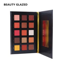 Schoongemaakte 15 kleuren oogschaduw pallete make-up langdurige oogschaduw mat gemakkelijk om make-up palet te dragen