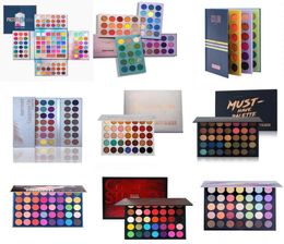 Beauty Glazed Eyeshadow Palette Highlighter Lichtgevende Glitter Shimmer Mat Metallic Natuurlijk Gemakkelijk te dragen Waterproof Brighten Makeu6248704