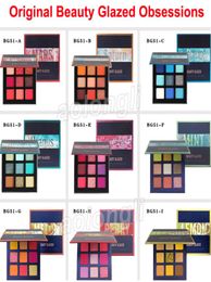 Beauty Glazed Makeup Eyeshadow Palette Obsessions 9 Couleurs Bright Shadow Shadow Nouveau Metal Nude Matte Shimmer Eyeshadow 9 Styles Cosme3988608