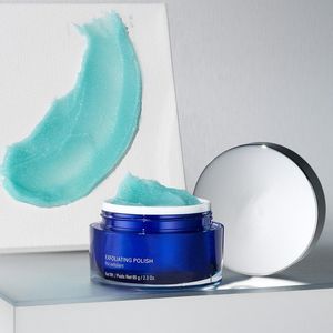 La peau exfoliante polonaise visage polit la crème exfoliante pour le corps élimine les cellules mortes de soins de la peau pour prévenir les pores obstrués 2.3oz/65g