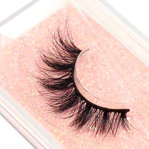 Make-up Nertsenwimpers Pluizig Zacht Volledige Nepwimpers Dikke Valse Wimpers Piekerige Lash-verlenging Natuurlijke 3D-oog Nertsenwimpers Make-up Gereedschap Accessoires Valse Wimpers