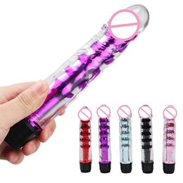 Schoonheid items 1 pc's waterdichte multi-speed dildo vibrator cilt s penis volwassen sexy speelgoed voor vrouw dildo voor anaal