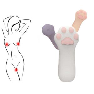 Articles de beauté 10 Modes Vibromasseur clitoridien pour femmes Stimulateur de points G Griffe de chat Jouets sexy Masturbateur féminin Marchandises érotiques Adultes