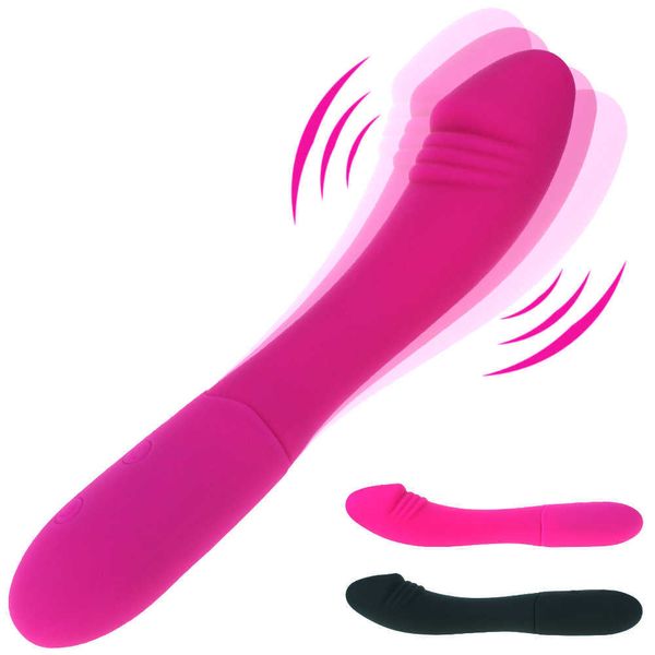 Artículos de belleza 10 modos Real Dildo G Spot Vibrador para mujeres Soft Female Vagina Clitoris Stimulator Masajeador Masturbador productos sexy Adultos