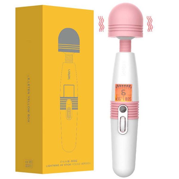 Objets de beauté 10 vibratrice énorme pour les femmes AV MAGNE MAGNEUR MASSAGEUR CLITORAL Stimulator stimulateur féminin masturbateur érotique Sexy Toys