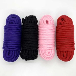 Artículos de belleza 10m/20m sexy Slave Restricción Suave Espesar Algodón Cuerda BDSM Juguetes para Parejas Bondage Juegos para Adultos Shibari Juegos Para Adultos