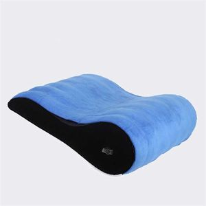 Artículos de belleza, sábana de algodón azul de 110x60cm, felpa para evitar la suciedad, para cojín sexy, accesorio para muebles, producto de limpieza de secado rápido portátil