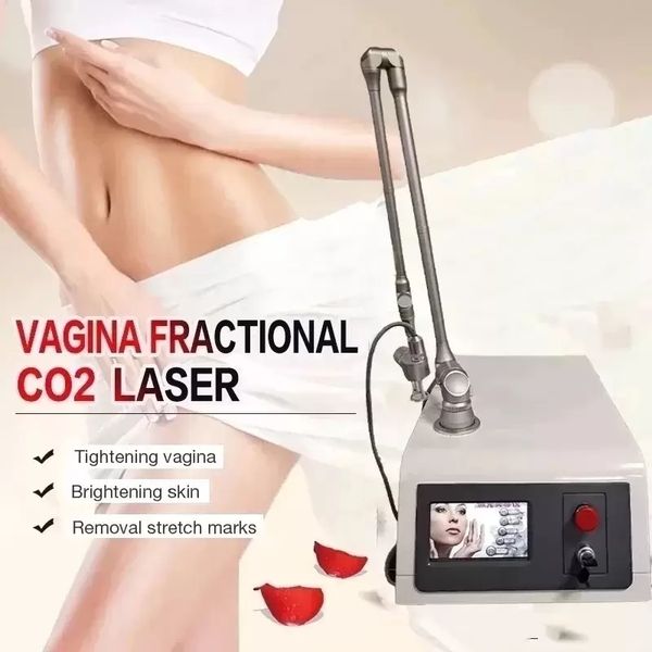 Artículos de belleza 2000MJ Co2 1000W Nd Yag Máquina láser Q Eliminación de tatuajes conmutada Eliminación de manchas de pigmento de pecas Ajuste vaginal 1320nm 1064nm 532nm