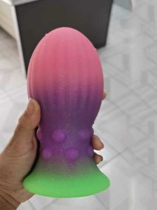 Artículos de belleza 2022 Nuevas tendencias Luminous Anal Plug Dildo Big Butt Anus Dilator Ass Masturbators Adult sexyy Toys For Women Men sexy Shop