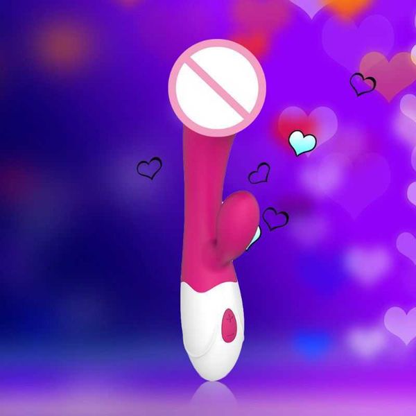 Artículos de belleza 20RD USB Recargable Conejo Consolador Vibrador Realista, Potente Estimulador de Clítoris Vagina Motores Duales para Mujeres juguetes sexy