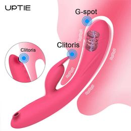 Articles de beauté 3 en 1 lapin vibrateur pour femmes clitoris ventouse point G gode femme clitoris succion stimulateur sous vide jouets sexy pour adultes 18