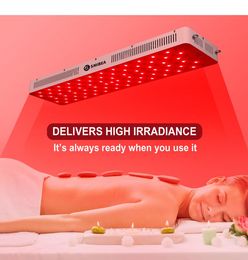 Artículos de belleza 300W 750W 1000W 1500W Led Panel de terapia de luz infrarroja 660nm 850nm Almohadillas para envolver la cama Máquina para el cuerpo y la cara