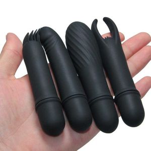 Articles de beauté 4 Types Mini 7 Fréquence de Vibration Gode Vibromasseur pour Femmes Rechargeable Étanche Massage Silencieux Masturbateur Féminin