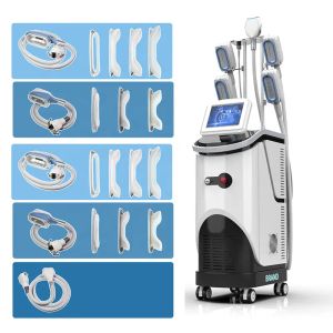 Articles de beauté 5 poignées Cool Tech Sculpting Machines Fat Freezing Vacuum Cavitation Cryolipolysis Cryothérapie Body Sculpt Slimming Machine