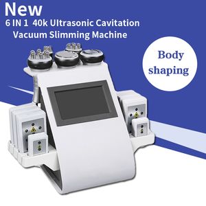 articles de beauté 6 en 1 lipo laser Ultrasons monopolaires Rf 40k Cavitation Vacuum Machine 80k Cellulite Removal body amincissant Ultrasonic Cavitation