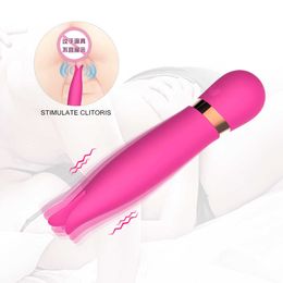 Beauty Items AV Vibrators Wufu vibrator Toverstaf voor Vrouwen Clitoris Stimulator Stimulator Draadloze sexy Speelgoed Volwassenen USB Oplaadbare didos