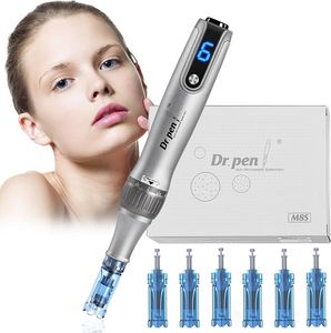 Beauty Items Derma pen Draadloze Elektrische M8S Microneedle Pen voor Rimpel Striae Litteken en Haaruitval Behandelen