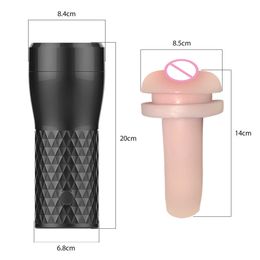 Artículos de belleza DIBE Male pussys Masturbator Cup Realista Suave Apretado Vagina Coño Silicona Masajeador a prueba de agua Adultos juguetes sexy Producto para hombres