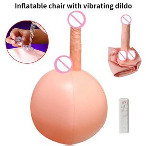 Schoonheidsartikelen dildo opblaasbare sexy stoel met dildospositie kogelmeubels zittend op masturbator volwassen games y speelgoed speelgoed voor wome