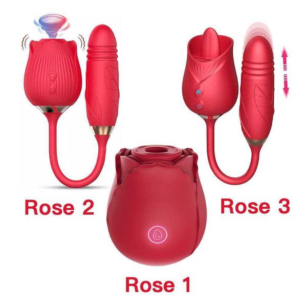Articles de beauté Drop Shipping Clit Sucker Rose Sexy Toy Toy Wet With Penis Dildo 2 en 1 Pour les femmes étendre 2,0 jouets pour adultes
