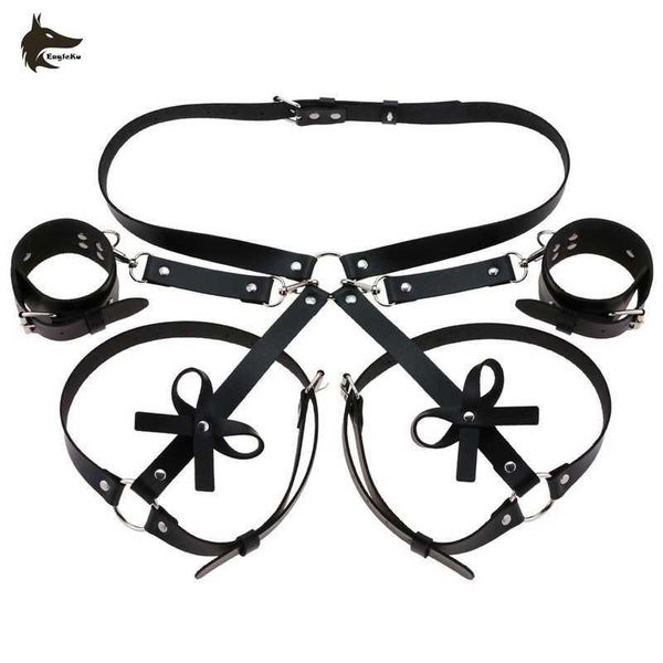 Artículos de belleza EagleKu Bondage para adultos sexyy Erótico Bdsm Vendaje Arnés Lencería sexy Juguetes para mujeres Sin vibradores Accesorios íntimos Castidad