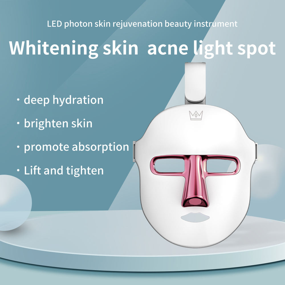 Beauty items esthetique pdt therapy mask infrared led beauty 7 color spa pdt mask light skin rejuvenation machine