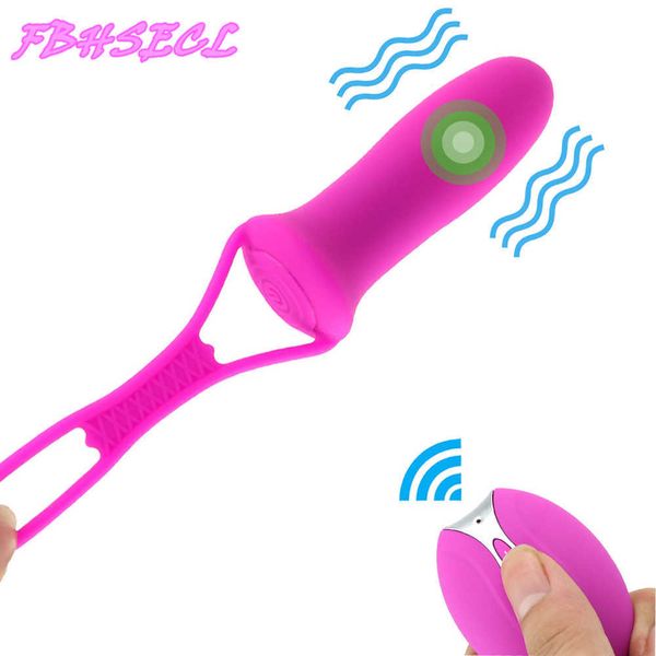 Articles de beauté FBHSECL sexy Shop Jouet pour Couples Stimulateur Clitoridien Télécommande Silicone Saut Oeuf Vibromasseur Vaginal G-spot Masseur