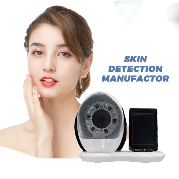 articles de beauté allemagne usage domestique analyseur d'huile de peau du visage analyseur numérique de couleur de teint spécifications machine dermatoscope professionnelle